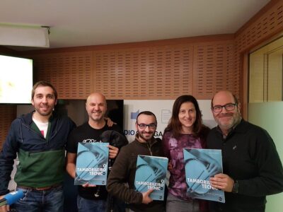 Foto O Tamborileiro Técnico & Marcos Pérez Saburido, Emilio Españadero, Gustavo Couto, Juan Luna