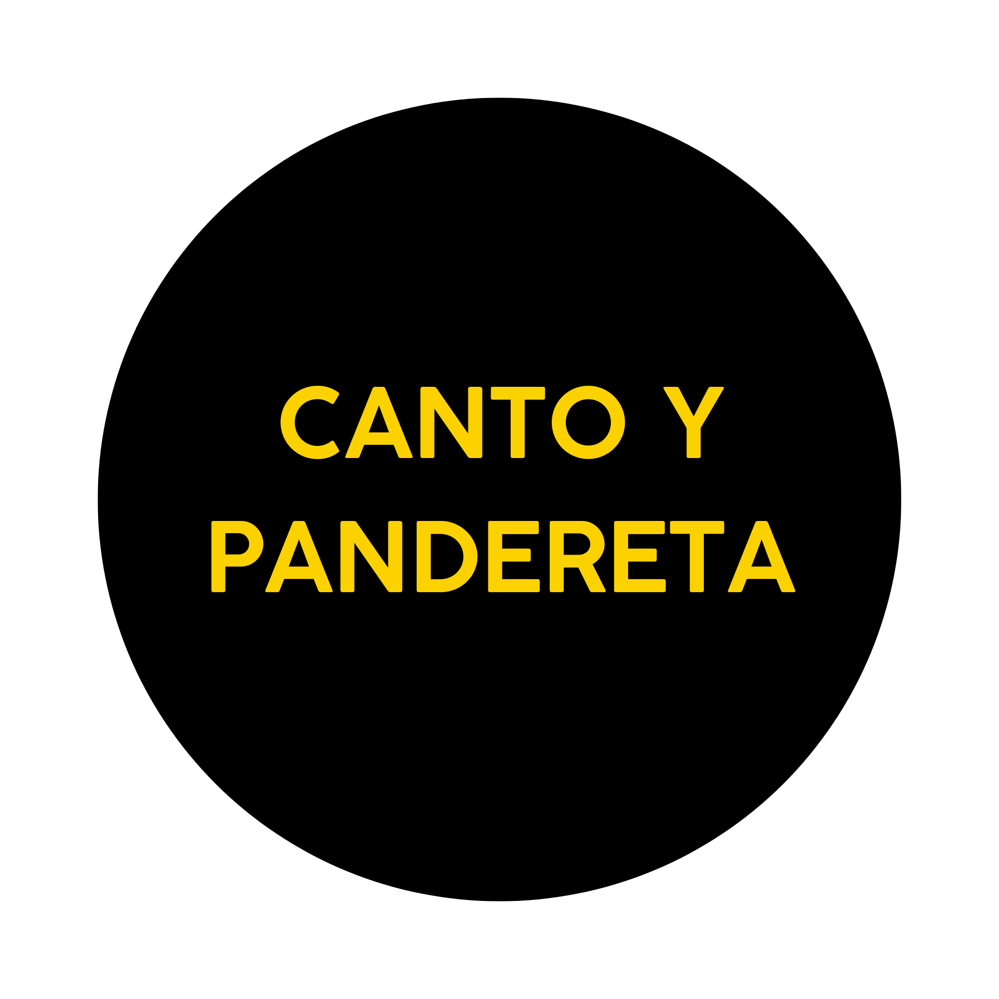 Canto y pandereta pago en 3 plazos