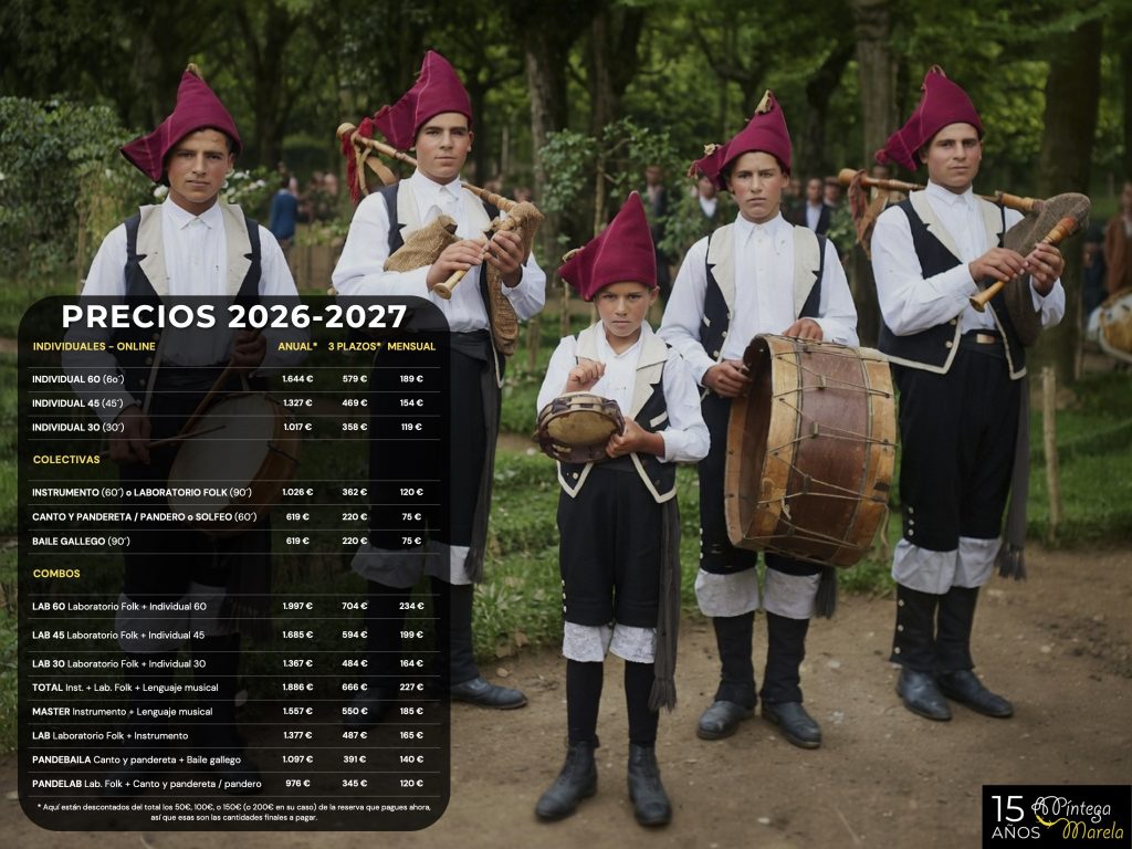 Precios A Píntega Marela 2026-27